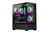 Obudowa komputerowa - Darkflash C365 Computer Case + 5 Fans - Obudowa komputerowa - Czarny - C365 BLK +5F