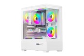Obudowa komputerowa - Darkflash C365 Computer Case + 5 Fans - Obudowa komputerowa - Biały - C365 WHT +5F