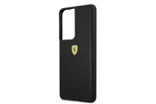 Telefon - Pokrowiec i etui - Ferrari On Track Perforated Case for Samsung Galaxy S21 Ultra - Black - 3700740496442