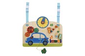Zabawki drewniane - Primi Passi - Wooden Garage Activity Board - PP1047