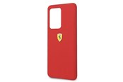 Telefon - Pokrowiec i etui - Ferrari Silicone Case for Samsung Galaxy S20 Ultra - Red - 3700740473344