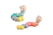 Zabawki dla niemowlat - Bigjigs Wooden Worm - Pastel - 36089-error