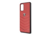 Telefon - Pokrowiec i etui - Ferrari Heritage Quilted Case for Samsung Galaxy S20+ - Red - 3700740473696
