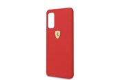 Telefon - Pokrowiec i etui - Ferrari Silicone Case for Samsung Galaxy S20 - Red - 3700740473320