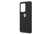 Telefon - Pokrowiec i etui - Ferrari Silicone Case for Samsung Galaxy S20 Ultra - Black - 3700740473375