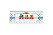 Zabawki drewniane - Melissa & Doug Wooden Stacking Toy Train - 6073087