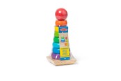 Zabawki dla niemowlat - Melissa & Doug Wooden Stacker Rainbow - 6073090
