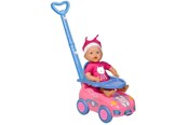 Lalki i akcesoria - LOKO Toys Baby Walker & Soft Baby Doll - 18+ Months - 20244