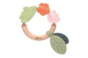 Zabawki dla niemowlat - Classic World Wooden Teething Ring Grass - 10038