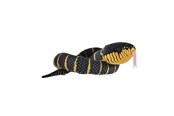 Plusz - Wild Republic Plush Toy Snakes 137 cm Black Fanged Mangrove - 28407