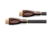 Kabel wyswietlacza - Alcasa electronik PYTHON HDMI cable with Ethernet - 5 m - GC-M0019