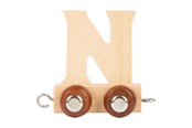 Zabawki drewniane - Small Foot - Wooden Letter Train - N - 12 pieces - 7473-display12