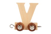 Zabawki drewniane - Small Foot - Wooden Letter Train - V - 12 pieces - 7481-display12