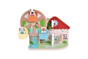 Zabawki dla niemowlat - Small Foot - Wooden Ferris Wheel FSC Jungle Friends - 12764