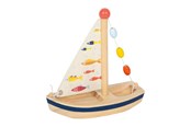 Zabawki na zewnatrz - Small Foot - Wooden Sailing Boat Pacific Ocean - 12824
