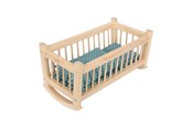 Lalki i akcesoria - Small Foot - Wooden Doll Cradle - 12821