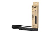 Stacja dokująca - Club 3D - docking station - USB-C - HDMI - 1GbE - CSV-2555