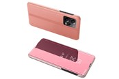 Telefon - Pokrowiec i etui - Hurtel Clear View Case for Xiaomi Redmi Note 12 5G / Poco X5 5G Flip Cover Pink - 9145576276037