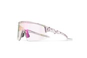 Akcesoria rowerowe - Rockbros Cycling Glasses Photochromic with UV Protection and Corrective Insert Clear - Purple - 8386824303643