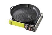 Grill i akcesoria grillowe - Meva Grill grate and grill pan for a gas camping stove - 8590584575367