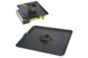 Grill i akcesoria grillowe - Meva Grill grate for gas tourist stove with burner function CAST IRON - 8590584575350