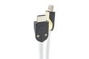 Kabel wyswietlacza - Supra HDMI 2.1 - 4m - Biały - 8K - Kabel z odłączaną obudową złącza - 1001102449