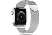 Smartwatch - akcesoria - Tech-Protect MilaneseBand Strap for Apple Watch 4 / 5 / 6 / 7 / 8 / 9 / SE / Ultra 1 / 2 (42 / 44 / 45 / 49 mm) - Silver - 5906735412666