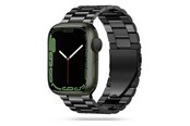 Smartwatch - akcesoria - Tech-Protect Stainless Bracelet for Apple Watch 4 / 5 / 6 / 7 / 8 / 9 / SE / Ultra 1 / 2 (42 / 44 / 45 / 49 mm) - Black - 5906735412796