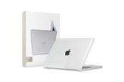 Torba, plecak i pokrowiec na laptopa - Tech-Protect SmartShell Case for MacBook Pro 14" M1 / M2 / M3 2021-2023 - Transparent - 9589046919138