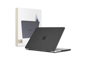 Torba, plecak i pokrowiec na laptopa - Tech-Protect SmartShell Case for MacBook Pro 16" M1 / M2 / M3 2021-2023 - matt black - 9589046919145