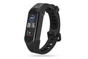 Smartwatch - akcesoria - Tech-Protect Armour Strap for Xiaomi Mi Smart Band 5 / 6 / 7 / NFC - Black - 9589046923555