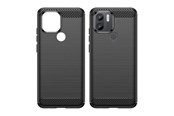 Telefon - Pokrowiec i etui - Hurtel Carbon Case for Xiaomi Redmi A1+ Flexible Silicone Carbon Cover Black - 9145576271773