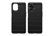 Telefon - Pokrowiec i etui - Hurtel Carbon Case for Realme 10 5G / Realme 9i 5G Flexible Silicone Carbon Cover Black - 9145576271872