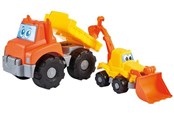 Samochody i pojazdy - Impulse Toys Truck & Backhoe Loader - 492
