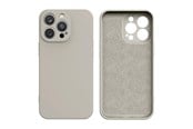Telefon - Pokrowiec i etui - Hurtel Silicone Case for Samsung Galaxy A14 5G / Galaxy A14 Silicone Cover Beige - 9145576273081