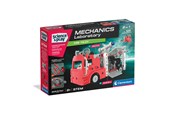 Klocki konstrukcyjne - Clementoni Science And Play Mechanics Fire Truck - 75134