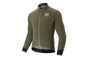 Akcesoria rowerowe - Rockbros YDWT014 Winter Fleece Double Layer Cycling Jacket Size M - Green - Rockbros-15420021009