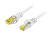 Kabel sieciowy - Lanberg patch cable - 3 m - grey RAL 7035 - Szary - 3m - PCF6A-10CU-0300-S
