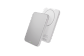 Powerbank - dbramante1928 re-charge - Power Bank 5K Wireless Slim Qi2.2 - 25w Powerbank - Biały - 5000 mAh - CP05ACWH7273