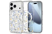 Telefon - Pokrowiec i etui - Tech-Protect FlexAir MagSafe Case for iPhone 17 Pro - Daisies with Leaves - 5906302319596