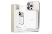 Powerbank - Tech-Protect LifeMag PB11 Power Bank with MagSafe 10000mAh 15W USB-C Port - White + USB-C Cable - 10000 mAh - 5906302309467