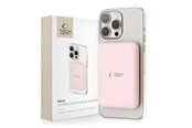 Powerbank - Tech-Protect LifeMag PB10 Power Bank with MagSafe 5000mAh 15W USB-C Port - Pink + USB-C Cable Powerbank - Różowy - 5000 mAh - 5906302309528