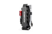 Akcesoria rowerowe - Rockbros Multitool Bicycle Tool Set with Ratchet Wrench and Tire Levers - Black - Rockbros-430038001