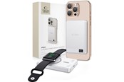 Powerbank - Tech-Protect Powerbank PB33 LifeMag MagSafe 5000mAH - Silver Powerbank - Srebrny - 5000 mAh - 5906302309597
