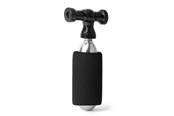 Akcesoria rowerowe - Rockbros CO₂ pump aluminum alloy valve head cartridge-free Presta/Schrader compatible - black - Rockbros-420003001
