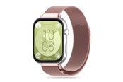 Smartwatch - akcesoria - Tech-Protect MilaneseBand Strap for Huawei Watch Fit 3 - Pink - 5906302310487