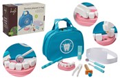 Zabawki drewniane - Jouéco Dentist playset in bag - 263-80083
