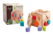 Zabawki drewniane - Jouéco Shape sorter - 263-80004