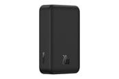 Powerbank - Baseus EnerFill FM41 20000mAh 20W Magnetic Power Bank with 30cm USB-C to USB-C Cable - Black Powerbank - Czarny - 20000 mAh - E0027U00