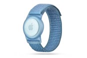 Telefon - Inne akcesoria - Tech-Protect  Nylon Strap for Kids on Apple AirTag - Blue - 9589046926082